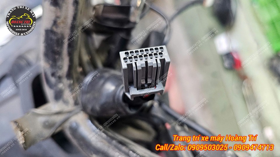 Đồng hồ xem phim lắp cho xe Exciter 150